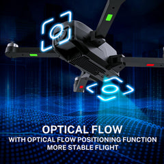 HANNVIW H330 drons ar 4K HD kameru, 5G WiFi FPV drons pieaugušajiem, iesācējiem un bērniem, bezsuku motors, optiskā plūsma, 2 kameras, augstuma noturēšana, 3D apgriešana, 2 akumulatori, 30 minūtes