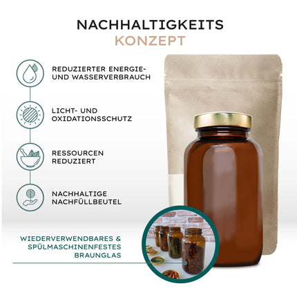 Vegānu Omega 3 no aļģu eļļas | 120 lielas devas kapsulas 4 mēnešiem | Viena kapsula dienā | laboratoriski pārbaudīta tīrība