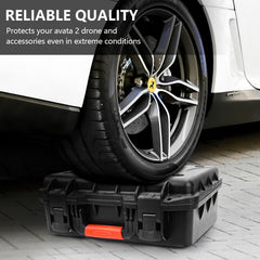 FPVtosky Avata 2 soma, ūdensnecaurlaidīga soma DJI Avata 2 drona/Fly More komplektam, piemērota DJI Goggles 3, RC Motion 3 un DJI FPV tālvadības pults 3 piederumiem [TIKAI SOMA]
