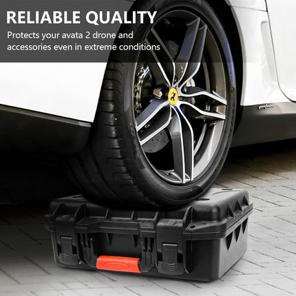FPVtosky Avata 2 soma, ūdensnecaurlaidīga soma DJI Avata 2 drona/Fly More komplektam, piemērota DJI Goggles 3, RC Motion 3 un DJI FPV tālvadības pults 3 piederumiem [TIKAI SOMA]