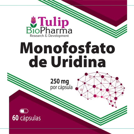 Uridīna monofosfāts 250 mg 60 kapsulas, laboratoriski pārbaudītas, nootropiskas