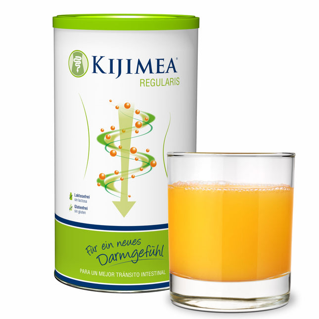 Kijimea Regularis – Aizcietējumiem, lēnai gremošanai un vēdera uzpūšanās gadījumā – Maigs un dabīgs – Efektīvs un paredzams – Vegāns, bez glutēna, bez laktozes, 500 g bundža