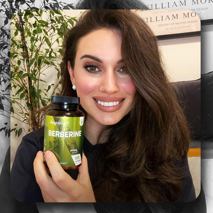 Berberīns 500 mg — 4 mēnešu krājumi — 120 vegānas berberīna kapsulas — 1 kapsula dienā — bez magnija stearāta — By WeightWorld