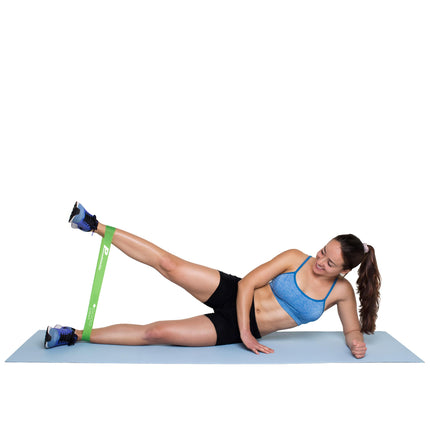 Panathletic fitnesa siksniņas, 5–5 dažādu spēku komplekts, vingrojumu instrukcijas, e-grāmata vācu valodā, soma – 5X fitnesa siksna, vingrošanas siksna, pretestības siksna