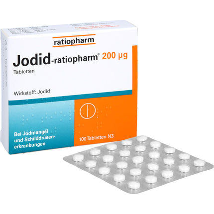 JODID ratiopharm 200 µg tabletes 100 gab.