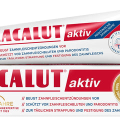 LACALUT AKTĪVĀ ZOBU PASTA, 100 ml Zobu pasta, nekavējoties pamanāma smaganu savilkšana un stiprināšana, efektīva zobu un smaganu kopšana, 1 x 100 ml
