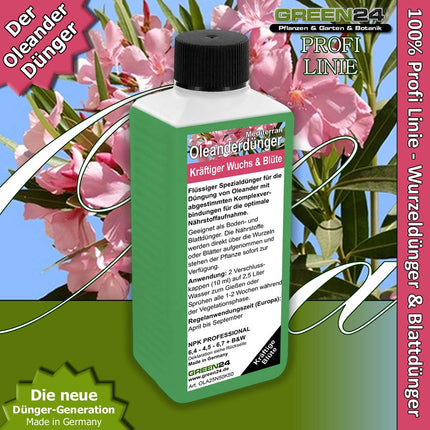 GREEN24 Oleander mēslojuma šķidrums HIGHTECH NPK pilnvērtīgs mēslojums Nerium Oleander