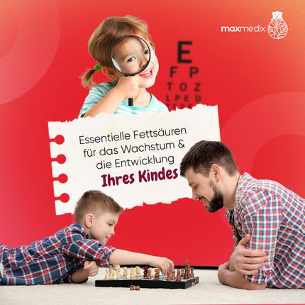 Omega 3 6 9 želejkonfektes bērniem - 400 mg perillas eļļas nodrošina Omega 3, Omega 6 un Omega 9 vienā porcijā - 120 vegānas želejkonfektes - 2 mēnešu krājumi - taukskābes ar zemeņu un aveņu garšu - maxmedix