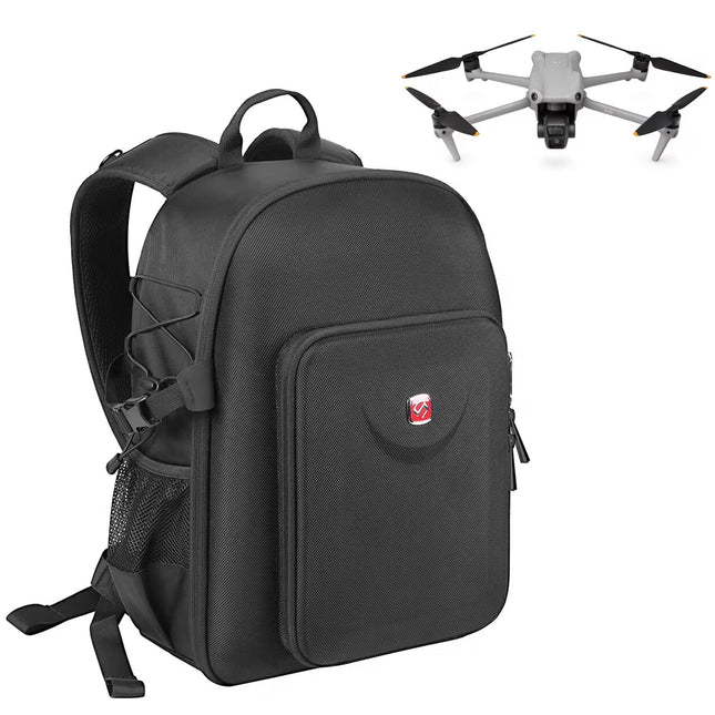 Smatree profesionālā mugursoma DJI droniem un dronu aksesuāriem, G*pro darbības kamerai un Osmo darbības kamerai, melna - DJI Air 3, liela, profesionāla