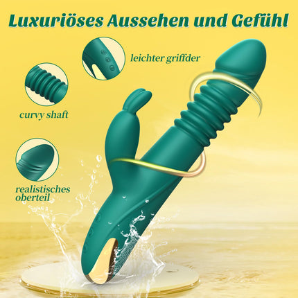 Vibrācijas vibrators sievietēm ar grūdiena funkciju, dildo seksa rotaļlieta sievietēm pāriem ORSLUM seksa rotaļlietu vibratoru komplekti sievietēm klitora solo, seksa rotaļlietas sievietēm ar grūdiena G punkta truša vibratoriem