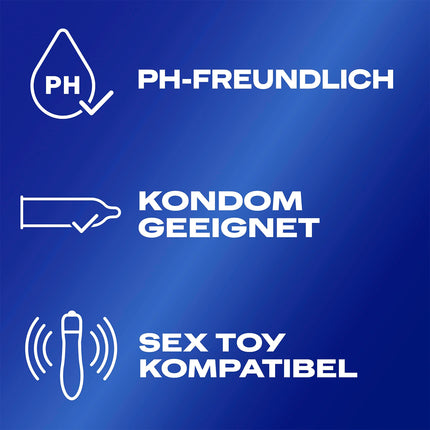 Durex Play Feel lubrikants – uz ūdens bāzes veidots lubrikants patīkamai slīdēšanai, maigs un pH draudzīgs – 50 ml