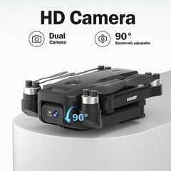 K600 GPS drons ar 4K kameru, tālvadības pulti ar UHD ekrānu, vēja izturīgs salokāms drons ar SD karti, drons ar pārnēsāšanas somu, automātiska lidošana pieaugušajiem un iesācējiem