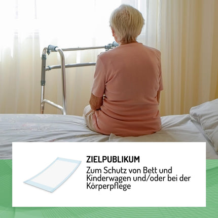 Absorbeo EXTRA gultas aizsargi, 30 iepakojumā, īpaši sauss efekts, pilnīga aizsardzība, hipoalerģiski, pilnībā elpojoši, izmērs 60 x 90 cm