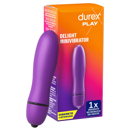 Durex Intense Delight Mini vibrators diskrēta seksa rotaļlieta, violeta
