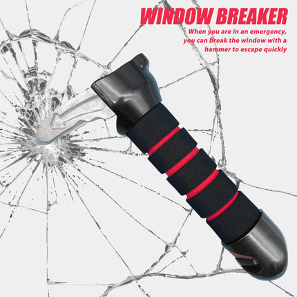 Einstiegshilfe Auto Autoassistent Support Griff für Senioren: PRITOK 2pcs Auto Einstiegshilfe Ausstiegshilfe Haltegriffe, Auto Haltebügel Fensterbrecher, Autogriffe Stützgriff für Senioren (Rot)