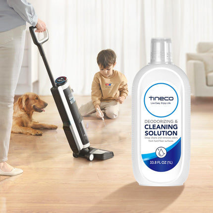 Tineco daudzvirsmu grīdas tīrīšanas līdzeklis 2 l Tineco mitrās un sausās tīrīšanas putekļsūcējam, iFLOOR Y2/iFLOOR 5/S5t/Stretch S6/Switch S7/S9 Artist/S7 S5 S6 sērijai (IZŅEMOT S5 Steam un S7 Steam), 1 l*2