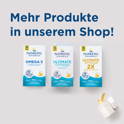 Nordic Naturals, Ultimate Omega, 180 bezglutēna mīkstās kapsulas, 1280 mg Omega-3 vienā porcijā, bez sojas, bez ĢMO, citronu garša