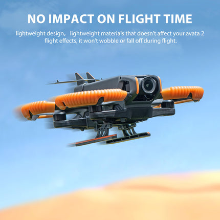 STARTRC 3-IN-1 aksesuāri DJI Avatar 2, propellera aizsargs + aste + nolaišanās pēdas, pagarināts nolaišanās mehānisms DJI Avatar 2 fly more combo aizsargam (bez drona)