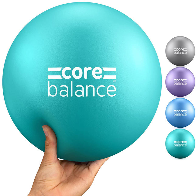Pilates bumba korsetei līdzsvaram - jogas bumba ar pretplīsumu - neslīdoša PVC - vingrošanai, fitnesam, fizioterapijai - viegla - viegli piepūšama - 200 kg, maksimālais svars - 23 cm, 200 g - 4