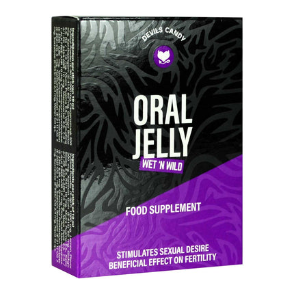 Morningstar - Devils Candy Oral Jelly - Garastāvokli uzlabojoša un stimulējoša iedarbība - Uztura bagātinātājs sievietēm un vīriešiem