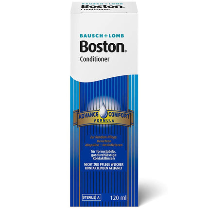 Bausch + Lomb Bausch and Lomb Boston Conditioner, kontaktlēcu uzglabāšanas šķīdums cietajām kontaktlēcām, viena pudelīte, 120 ml (1 iepakojums)