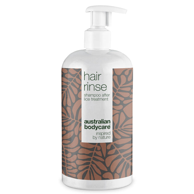 Australian Bodycare matu skalošanas līdzeklis 500 ml | Galvas utu šampūns pēc galvas utu ārstēšanas visai ģimenei | Tējas koka eļļas šampūns ar 100% dabīgu tējas koka eļļu