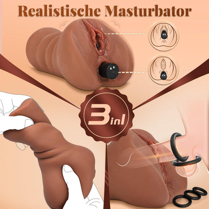 Masturbācija vīriešiem Masturbators Kabatas Pakaļas Seksa Rotaļlieta Vīriešiem, Kabatas Pakaļa Liela Seksa Rotaļlieta Pāriem, Elektriska 3D Maksts Klitora Ar Dzimumlocekļa Gredzenu Mini Vibrators Seksa Rotaļlietu Komplekts