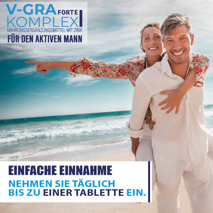 JAUNUMS: Saint Nutrition® V-GRA Forte komplekss vīriešiem – īpaši spēcīgs ar maka sēklām, L-arginīnu un cinku – ar nekavējoties pieejamu augstākās kvalitātes formulu vīriešiem