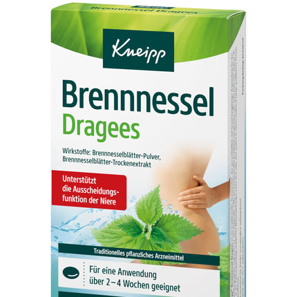 Kneipp nātru apvalkotās tabletes - tradicionāls augu izcelsmes zāļu līdzeklis - atbalsta nieru izvadīšanas funkciju