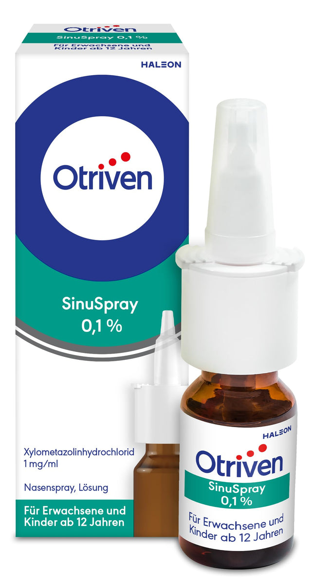Otriven SinuSpray 0,1% deguna aerosols sinusīta ārstēšanai, 10 ml