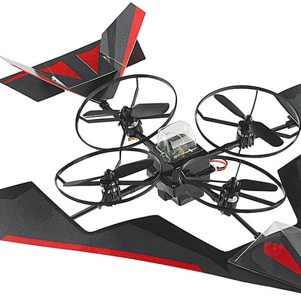 Simulus tālvadības drons: 4 kanālu kvadrokopters GH-4X, drons ar 2,4 GHz tālvadības pulti (tālvadības lidaparāts, multikopters dronu entuziastiem, tālvadības rotaļlieta)