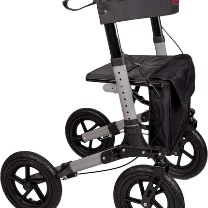 Antar ceļojumu rollators ar pneimatiskajām riepām, vairākkārt salokāms transportēšanai. AT51036