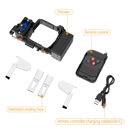 LYONGTECH atbrīvošanas un nomešanas ierīces sistēma DJI Mavic Mini/Mini 2/Mini SE dronam, gaisa pilinātāja komplekts