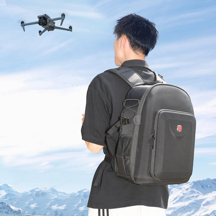 Smatree profesionālā mugursoma DJI droniem un dronu aksesuāriem, G*pro darbības kamerai un Osmo darbības kamerai, melna - DJI Air 3, liela, profesionāla