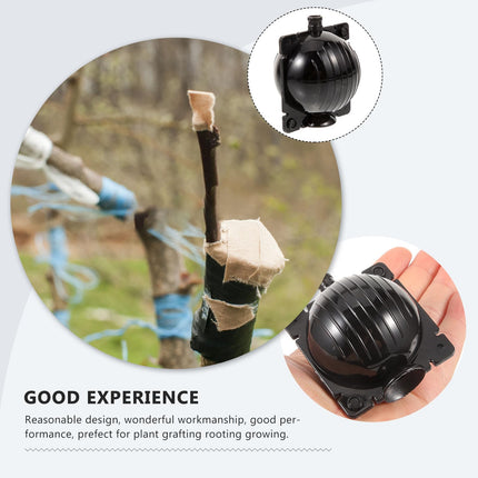 Angoily koku sakņu kaste 10 iepakojumu augu sakņu bumbu potēšanas instrumenti atkārtoti lietojama augstspiediena augoša bumba koku sakņu gaisa slāņa audzēšanas komplekts sakņu ierīce kokiem un ziediem