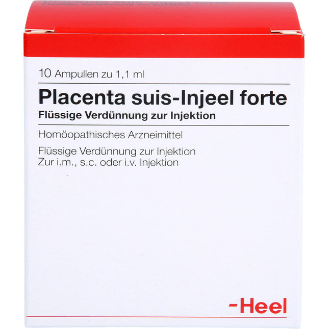 PLACENTA SUIS Injeel forte ampulas 10 gab