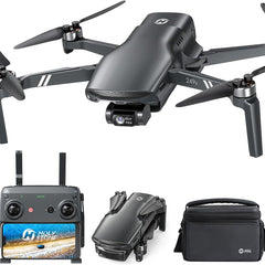 Holy Stone HS900 GPS drons ar 4K kameru pieaugušajiem, 3 asu bezkontaktu stabilizators, 48MP fotoattēli, 6 km pārraide, 30 minūšu lidojuma laiks, vizuālā izsekošana, QuickShots, kameras drons iesācējiem, svars zem 249 g C0