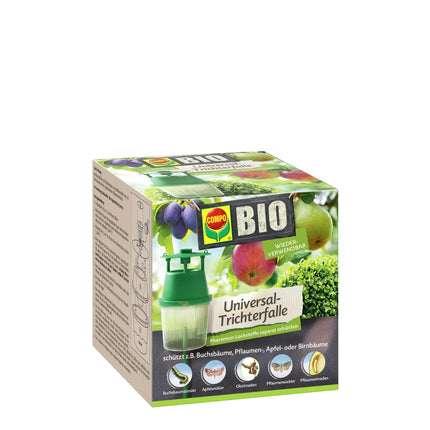 COMPO BIO Universāls piltuvveida slazds bukskožu, ābeļu un plūmju kodēm, pievilinātājs tiek pārdots atsevišķi, 1 gab.