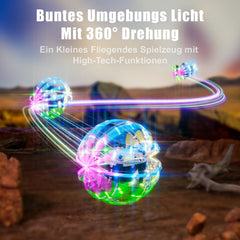 Mini drons bērniem ar LED gaismām, augstuma noturēšanu un bezgalvas režīmu, 360° apgriežams RC kvadrokopters, dāvanas, rotaļu helikoptera drons bērniem no 8 gadu vecuma un iesācējiem, zēniem un meitenēm