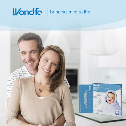 Wondfo ovulācijas tests 20x LH 0-65mIU/ml Nepārtrauktas ovulācijas dienas prognozēšanas auglības testa strēmeles Kvantitatīvi ovulācijas testi sievietēm mājās Nosakiet 2 maksimālās auglības dienas