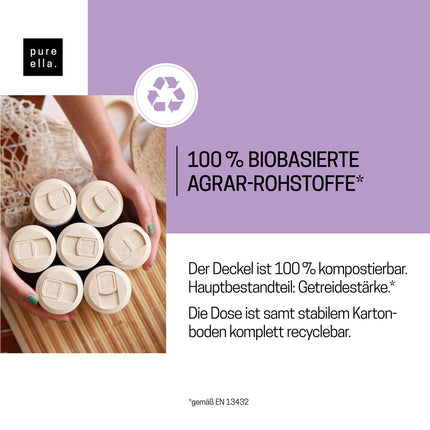 Pure Ella MENOPAUSE - Svarīgi vielu komplekss sievietēm ar menopauzes simptomiem - Satur naktssveces eļļu, jamsa sakni un vijolīšu ogu - Dabīgs, bez hormoniem, vegāns - 60 menopauzes kapsulas