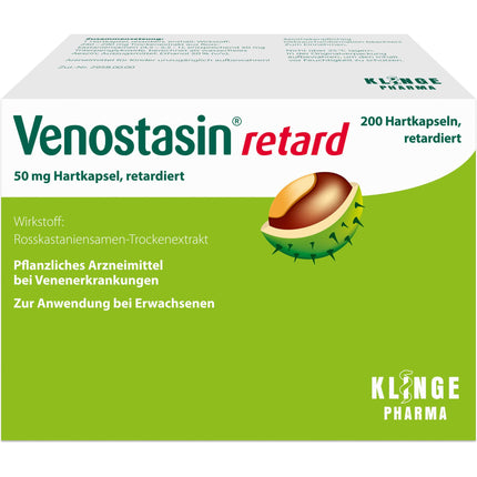 Venostasin retard kapsulas, 200 kapsulas