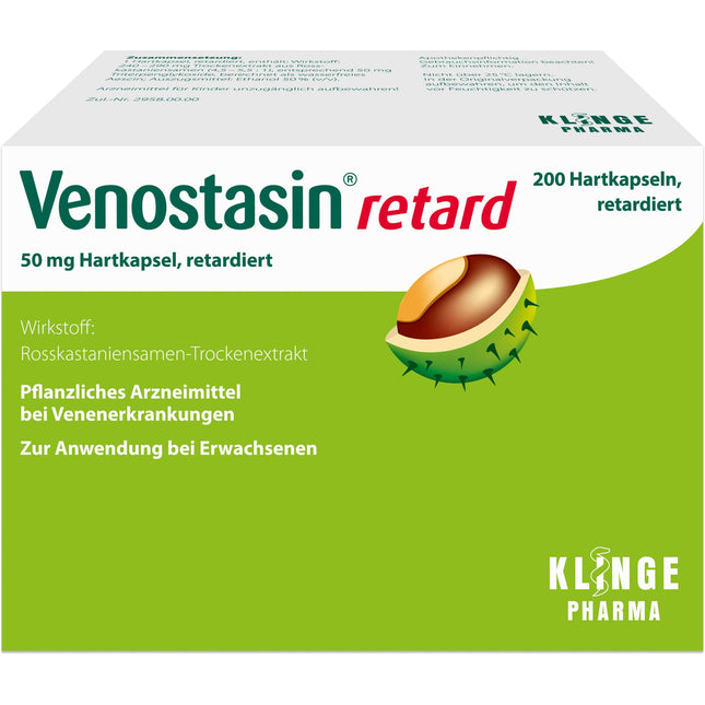 Venostasin retard kapsulas, 200 kapsulas