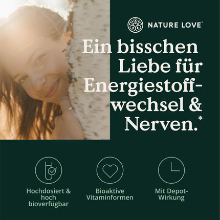 Vitamīna B12-180 tabletes - 500 µg tabletē - Gan aktīvās formas (adenozil- un metilkobalamīns), gan depo forma - Bez sintētiskām piedevām, liela deva, vegāns, laboratoriski pārbaudīts