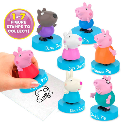 INKEE PĀRSTEIGUMS - Peppa Pig vannas bumbas bērniem ar pārsteiguma Peppa Pig rotaļlietām vannai - vannas piedeva bērniem