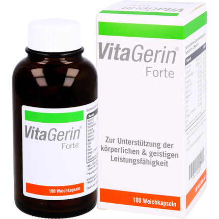 Vita Gerin Forte 100 mīkstās kapsulas