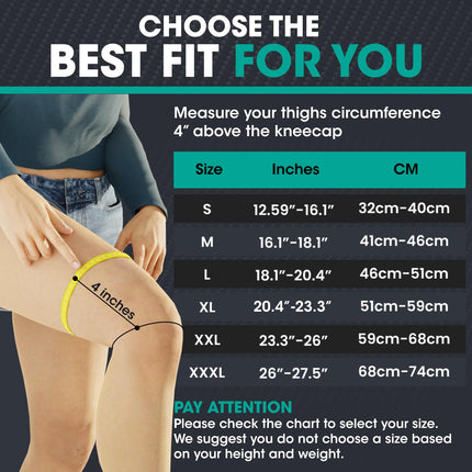 MODVEL ceļgalu atbalsta komplekts vīriešiem un sievietēm – stabils atbalsts sporta, treniņu, fitnesa, pārgājienu un ikdienas dzīves laikā – ērts, ādai draudzīgs, elpojošs atbalsts, kas izgatavots no mīksta neilona-lateksa auduma