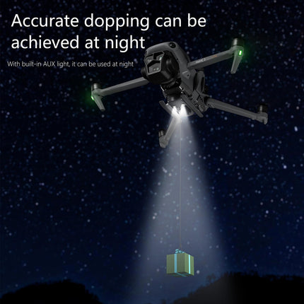 LICHIFIT Drone Airdrop sistēma Universāla DJI Mavic 3 Pro/Mavic 3 Classic/Mavic 3 Drone Daudzfunkcionāla Kravas Izlaišanas Metēja Transporta Piegādes Atlaišanas Nomešanas Ierīce