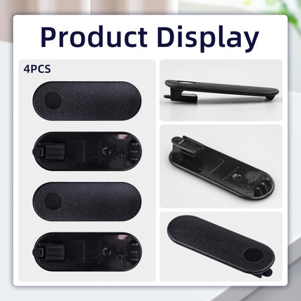 4 rāciju jostas klipšu iepakojums, jostas klipša nomaiņas pārnēsājams jostas klipsis, kas saderīgs ar Motorola, radio jostas klipsis T92 T80 T80ex 480 T600 H20 TLKR T60 T80E