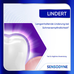 Sensodyne Clinical REPAIR, zobu pasta jutīgiem zobiem ar 5% NovaMin, ilgstošai atvieglošanai, 75 ml